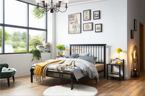 佛山專業(yè)ds 809 黑色鐵藝床,認準迪泰家具 佛山市順德區(qū)龍江鎮(zhèn)迪泰家具廠